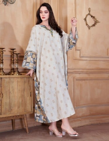 "Sugar Elegance" Jilbab with Soft Embroidery on the Chest
