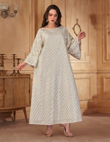 "Sugar Sparkle" Jilbab with a Luxury Sequin Design