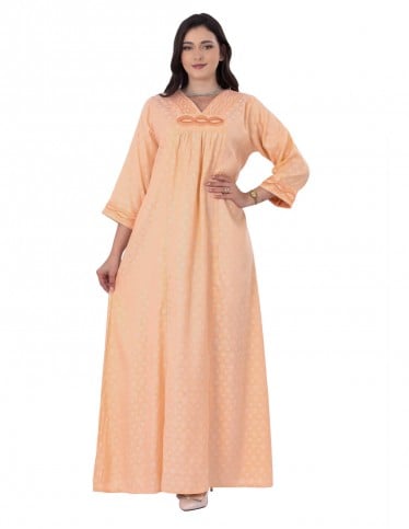 Zoya Lightly Embroidered Jalabiya