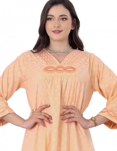 Zoya Lightly Embroidered Jalabiya