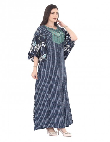 جلابية يومية مقلمة