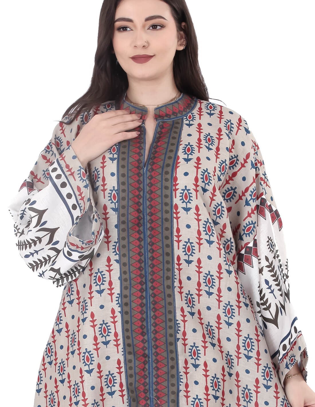Long-sleeve hosting Jalabia