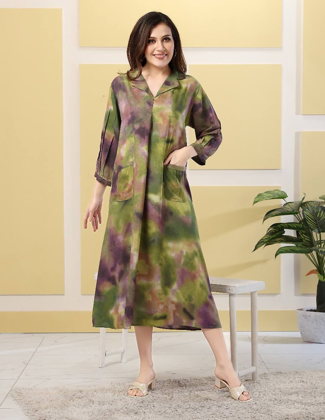 Modern Elegance, Endless Comfort: Your Perfect Midi Shirt!