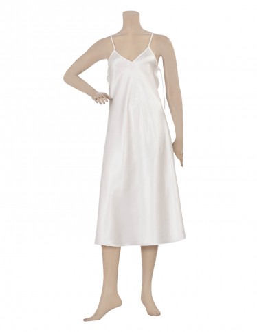Serene Elegance, Luxurious Comfort: The Satin Lace Nightgown!