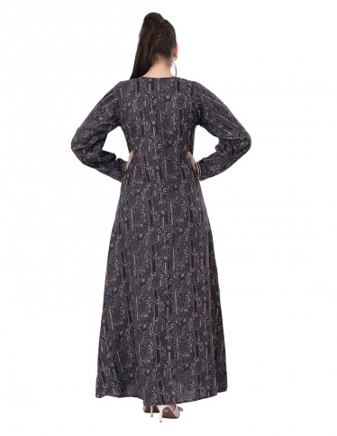 Embroidered jalabiya