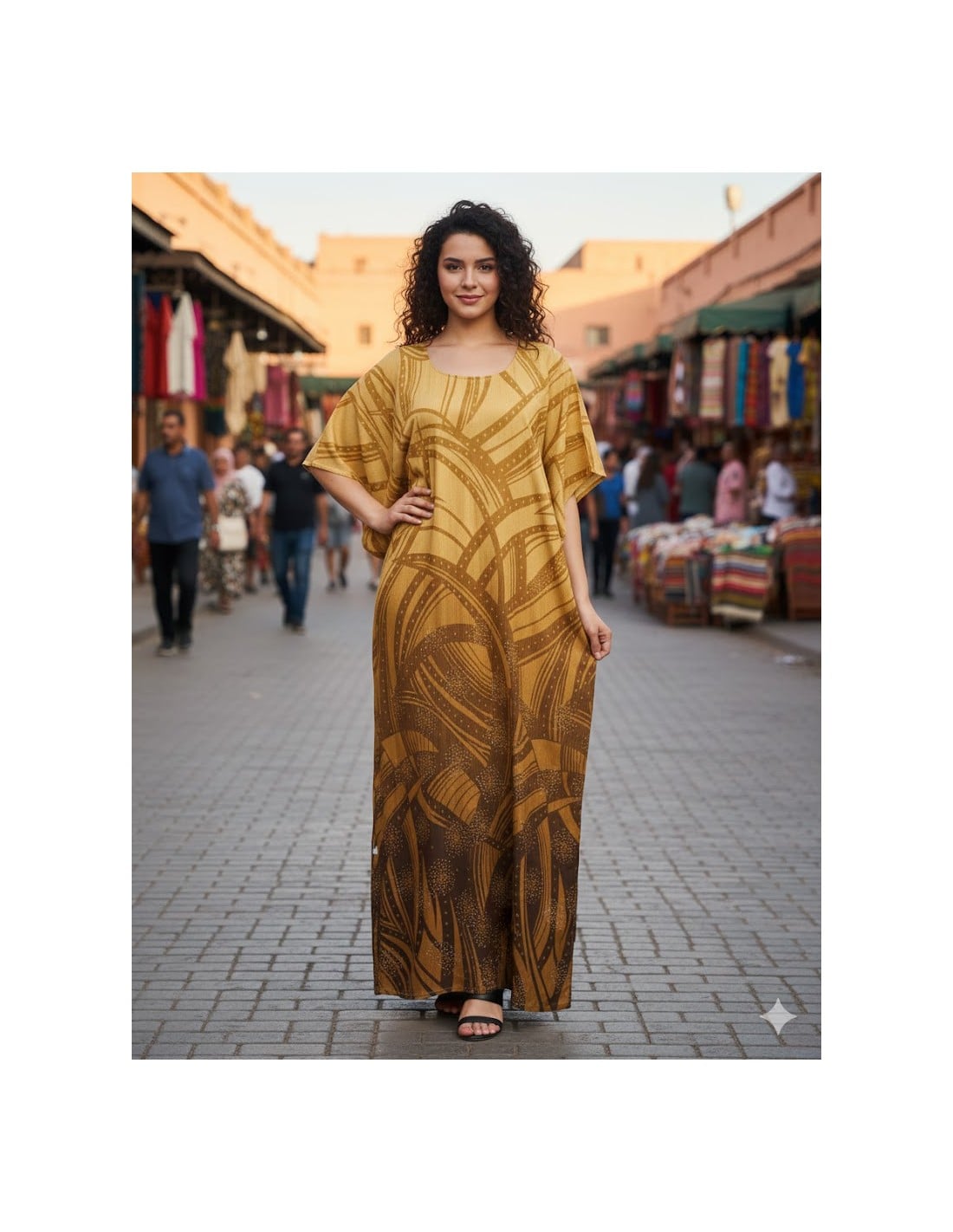 butterfly-cut homewear jalabia