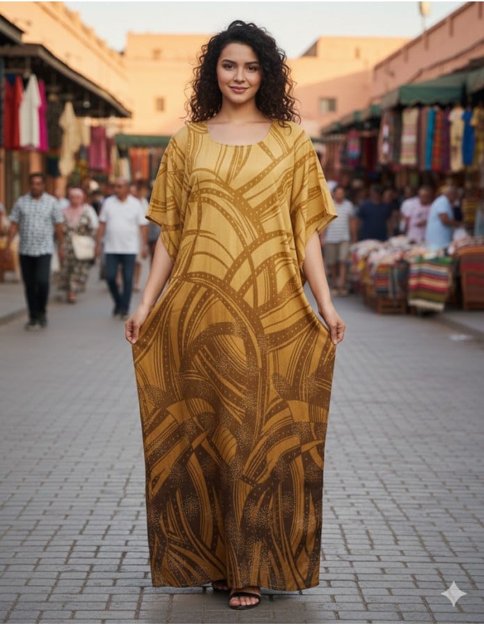 butterfly-cut homewear jalabia