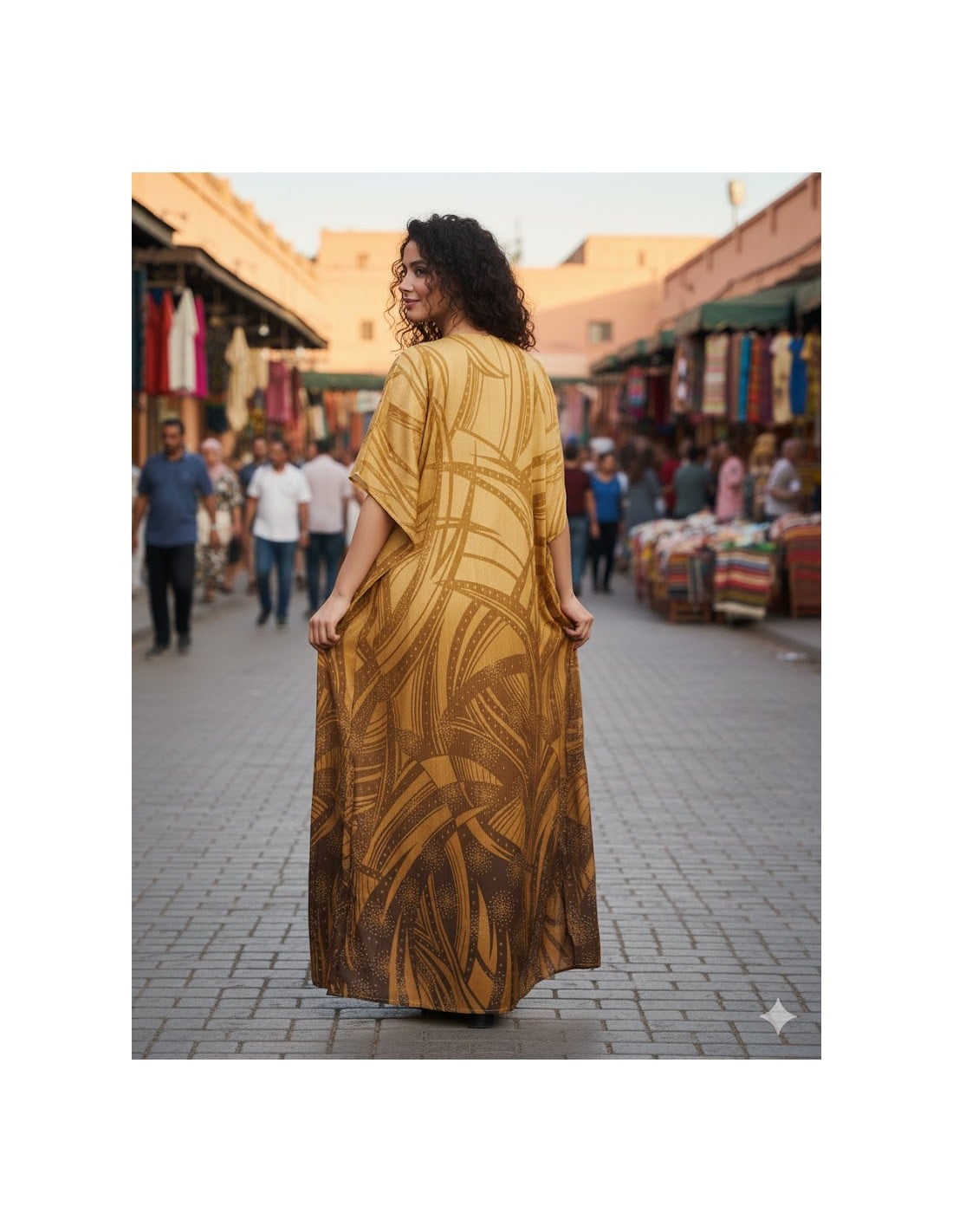 butterfly-cut homewear jalabia