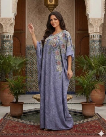 Soft Purple Jalabiya