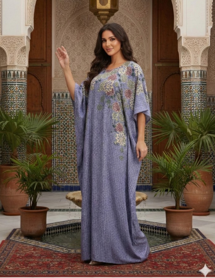 Soft Purple Jalabiya