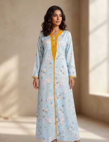 Reception jalabiya with luxurious embroidery