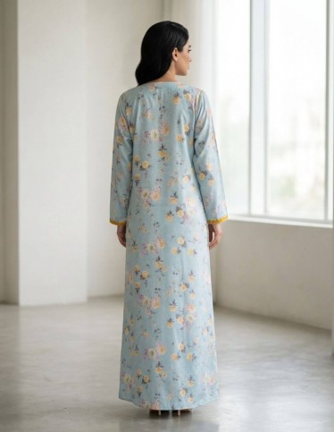 Reception jalabiya with luxurious embroidery