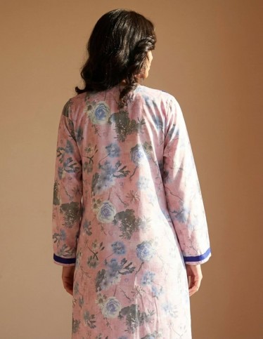 Embellished floral reception jalabiya in luxurious cotton