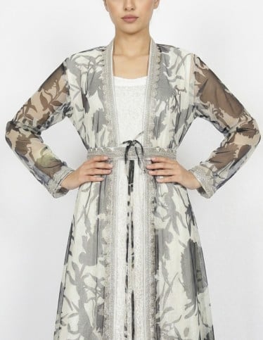 Two-piece Moroccan Jalabiya