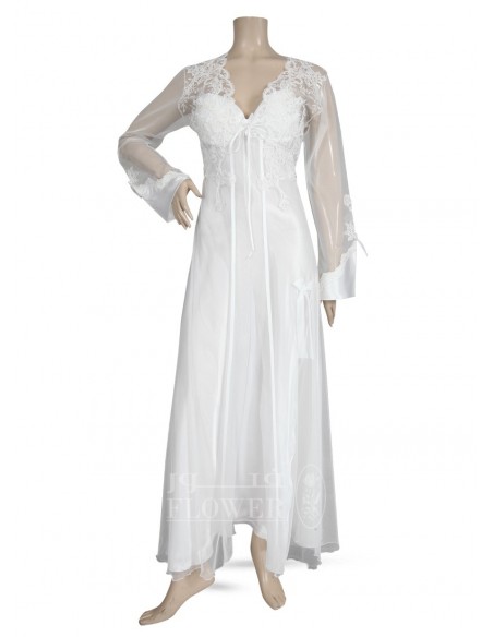 A two-piece bridal nightwear