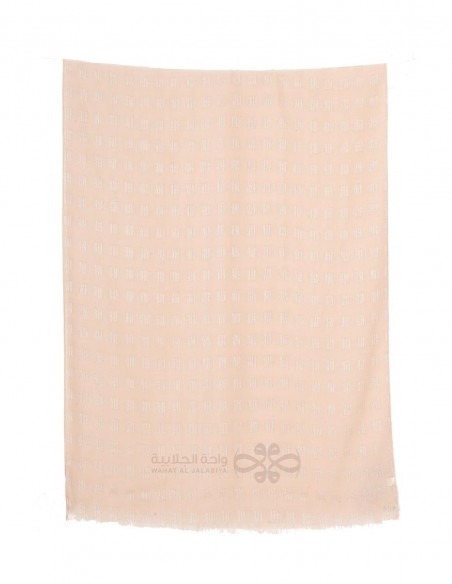 Checked lace shawl