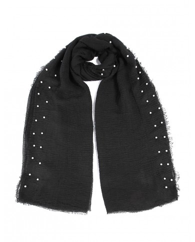 Plain cotton scarf
