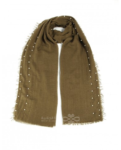 Plain cotton scarf