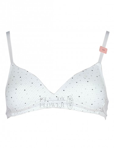 Coz pattern printing bra cotton