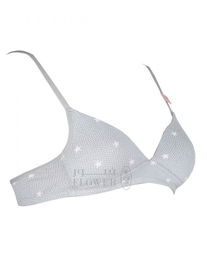 Coz pattern printing bra cotton