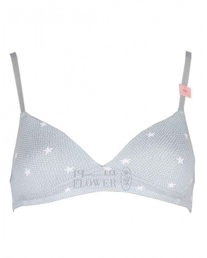 Coz pattern printing bra cotton